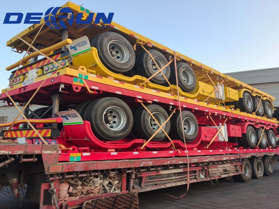 A XL-pes semi-trailer et misit ad Tanzania