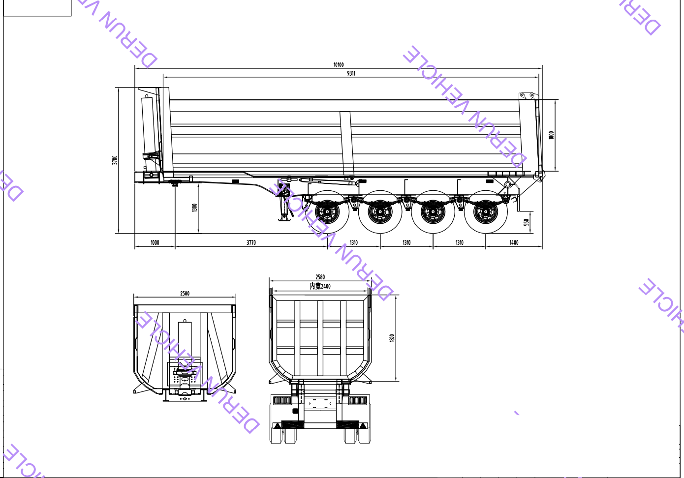Tergo TUBER semi Trailer