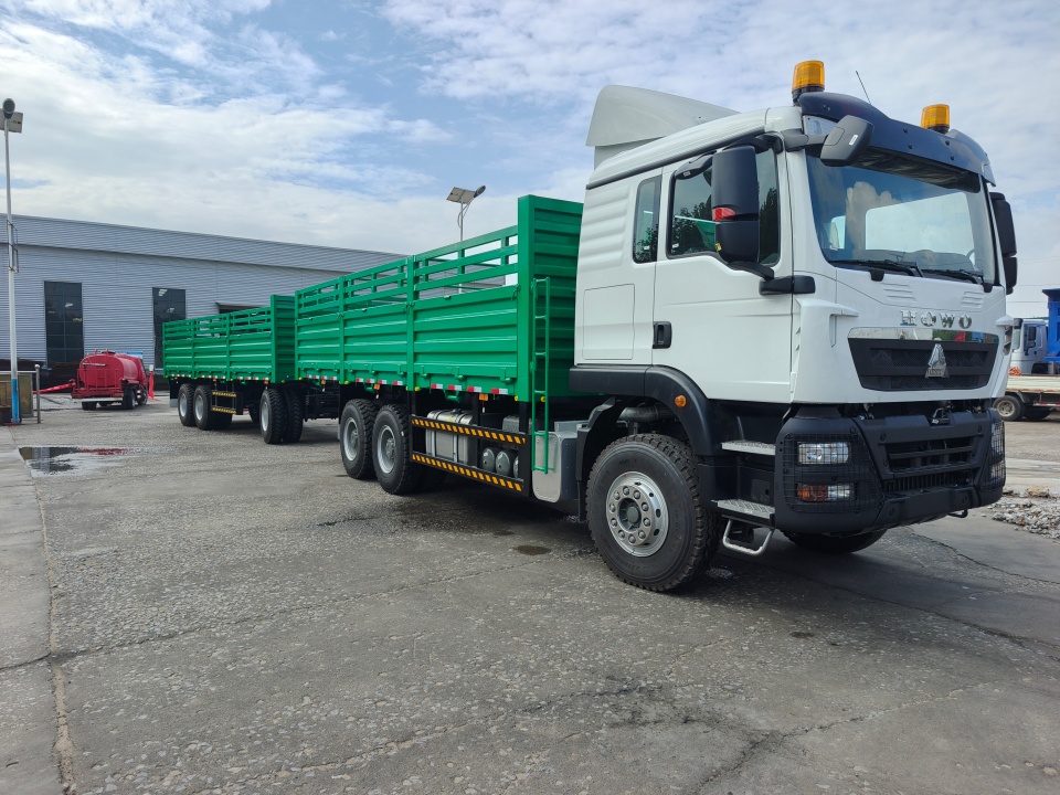 Derun vehiculum Howo TX400 Trucks et Vigiliae uit ad Aethiopiam