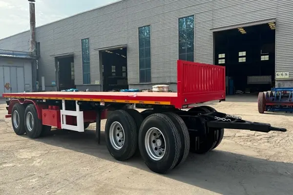 IV Axe Flatbed Drawbar plenam Video cum Dolly erit ad Nigeria