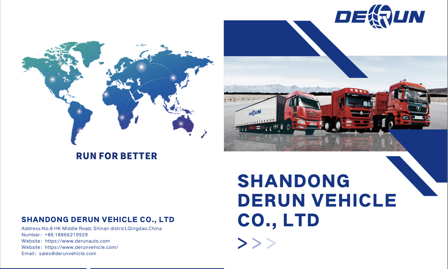 Derun vehiculum