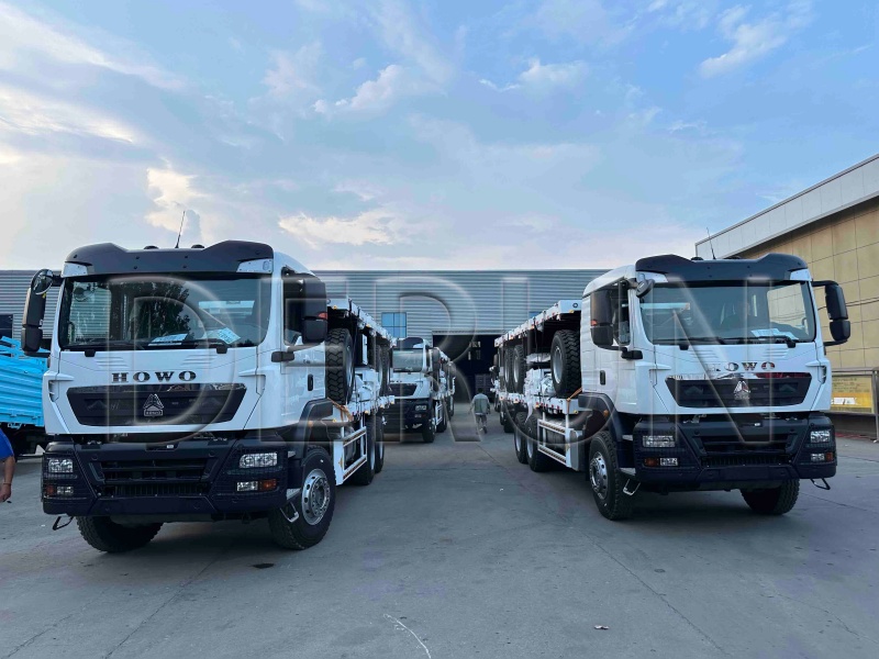 X Unitates HowO TX sepem salsissimus vir vivens cum Cargo Drawbar Trailer prospere ad Aethiopiam
