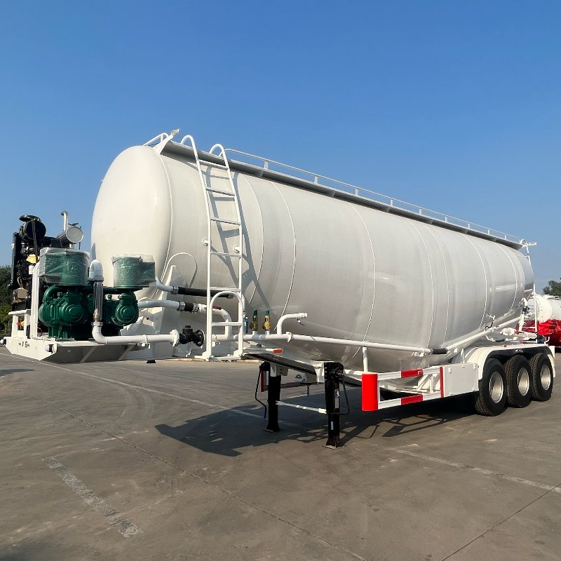 How Does a Cement Tank Trailer Improve Bulk Cement Transportation Efficiency?