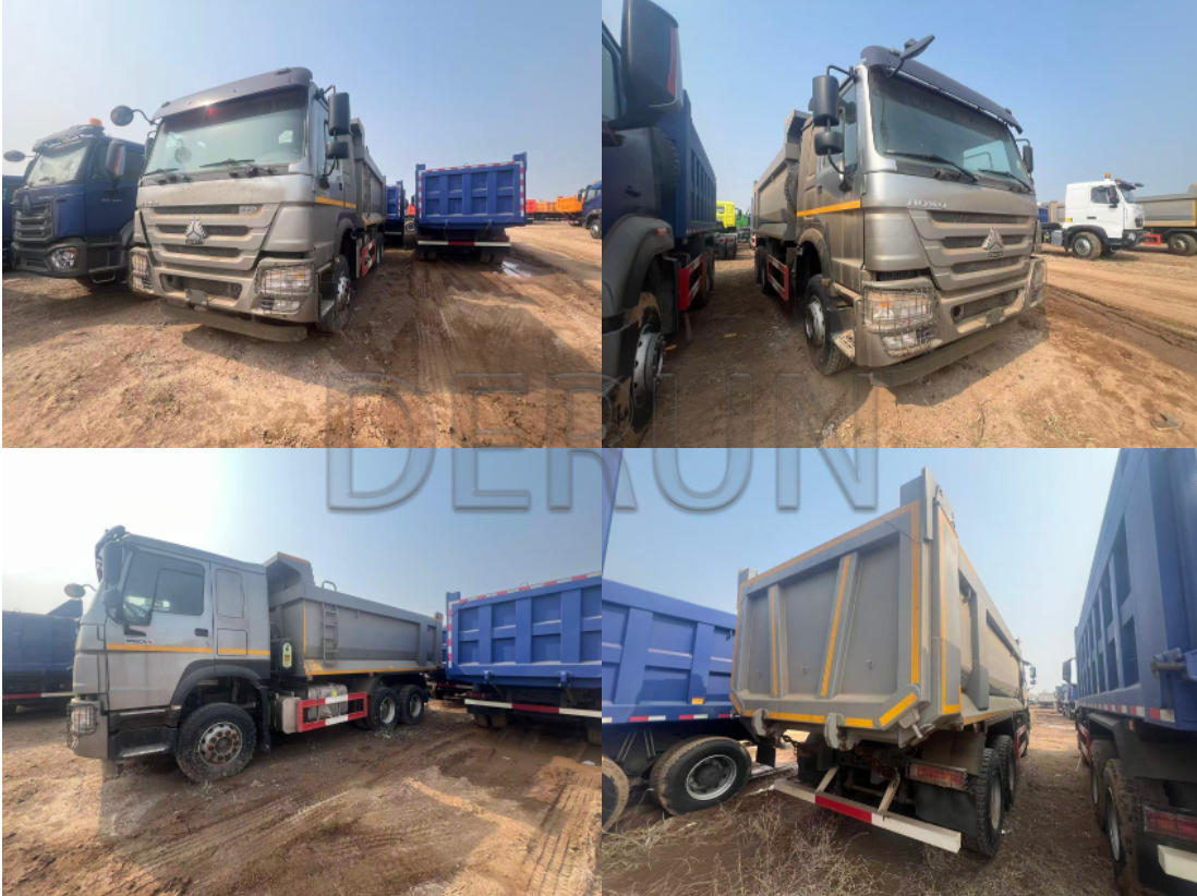 SINOTRUK HOWO 6x4 Dump dolor Feliciter Traba ad Algerium