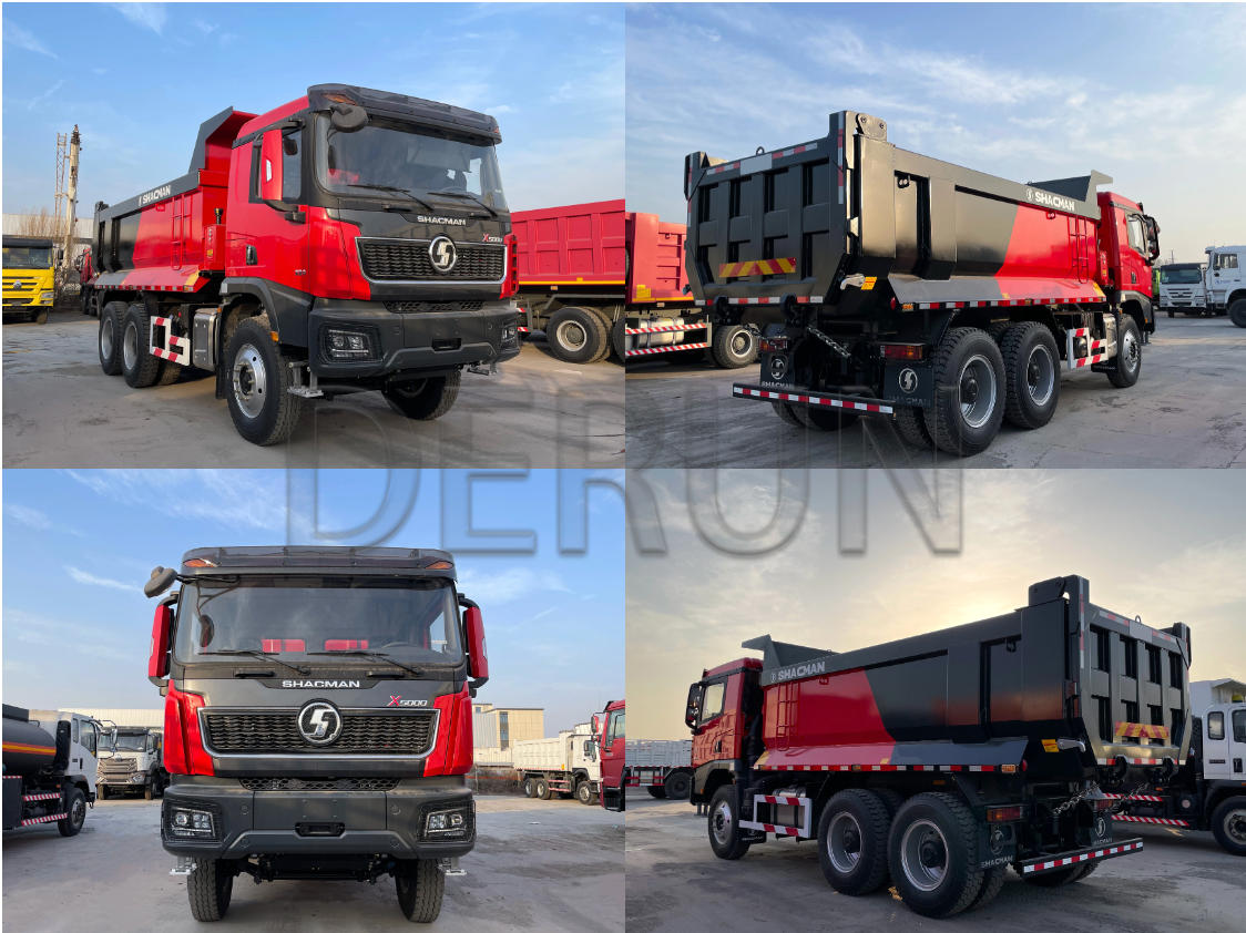 SHACMAN X5000 6x4 Dump Truck export ad Peru
