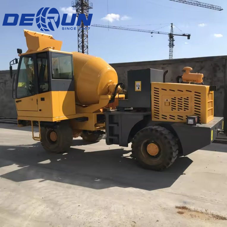 Cur remotae Construction Sites ditching Batching Plantarum pro nostra 3.5m Self-Loading Mixer?