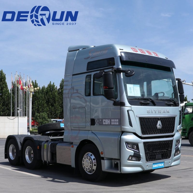 Sinotruk Sitrak 6x4 X Rota Caput tractor CARRUS Primo motore