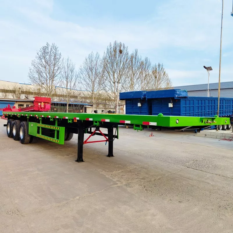 Tri Axem 40FT Flatbed Semi Trailer